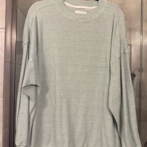 Aerie Women’s Green Crewneck Sweater